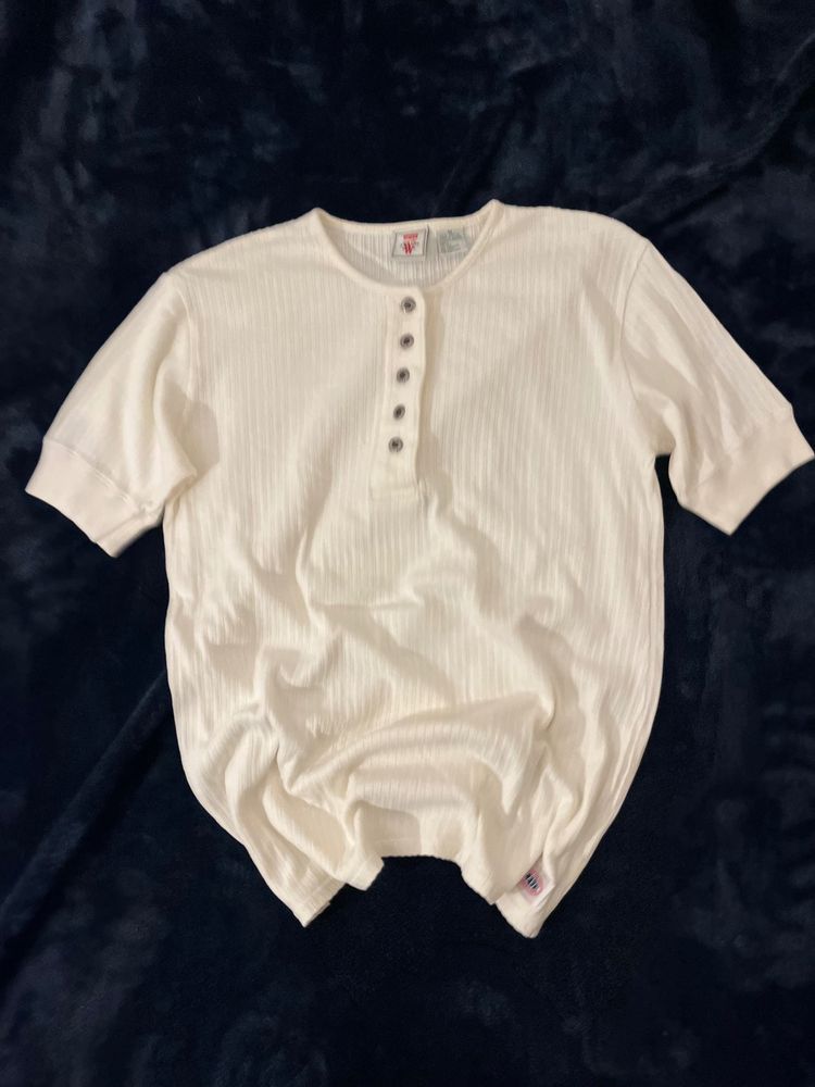 Levi’s Camiseta Algodón Con Botones Talla M