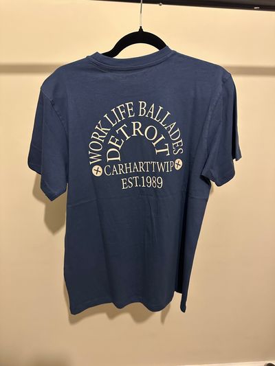Carhartt Wip Blue Graphic T-Shirt