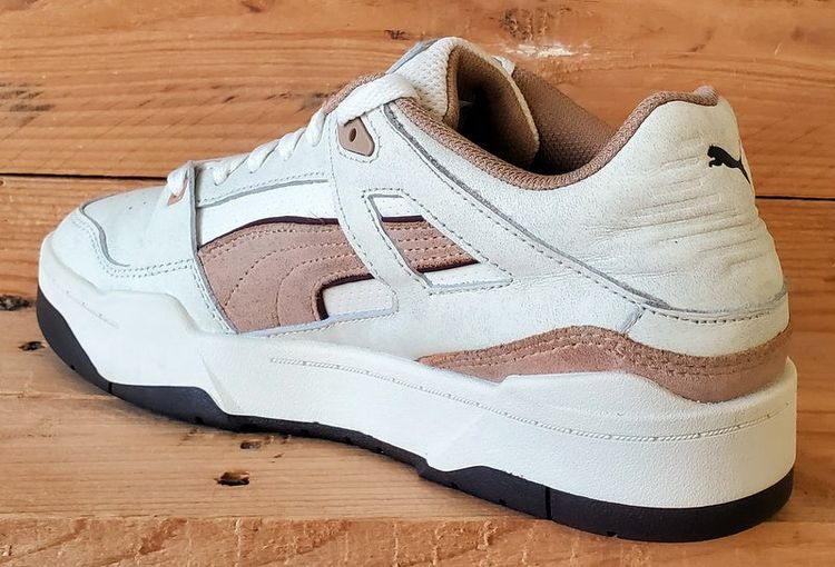 Puma Slipstream Low Leather Trainers UK6.5/US7.5/EU40 390059-03 Dusty Tan/White 6