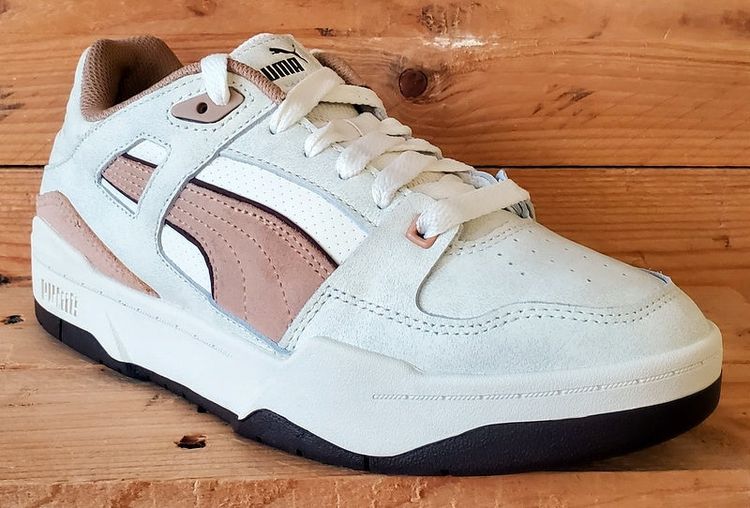 Puma Slipstream Low Leather Trainers UK6.5/US7.5/EU40 390059-03 Dusty Tan/White 7