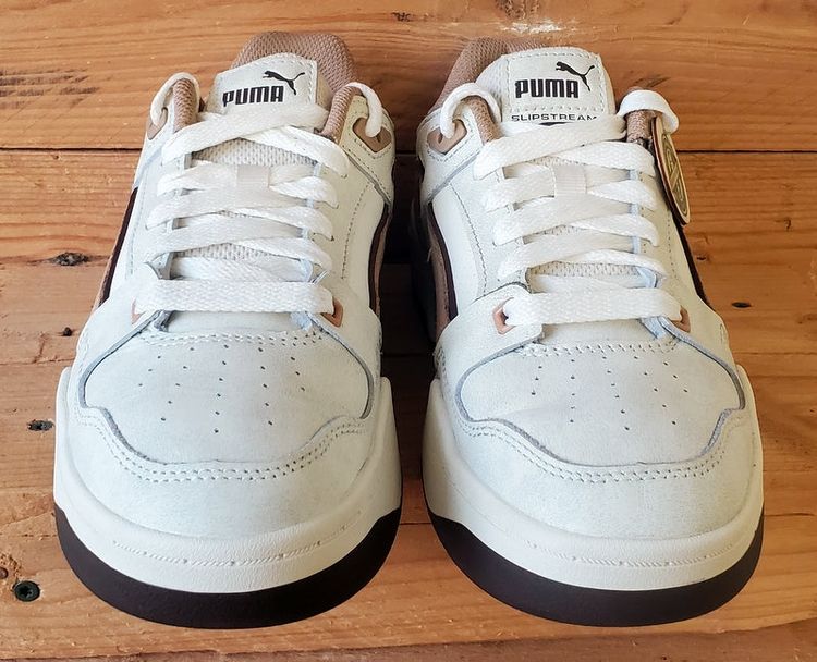 Puma Slipstream Low Leather Trainers UK6.5/US7.5/EU40 390059-03 Dusty Tan/White 5