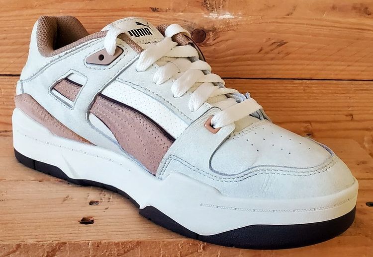 Puma Slipstream Low Leather Trainers UK6.5/US7.5/EU40 390059-03 Dusty Tan/White 2