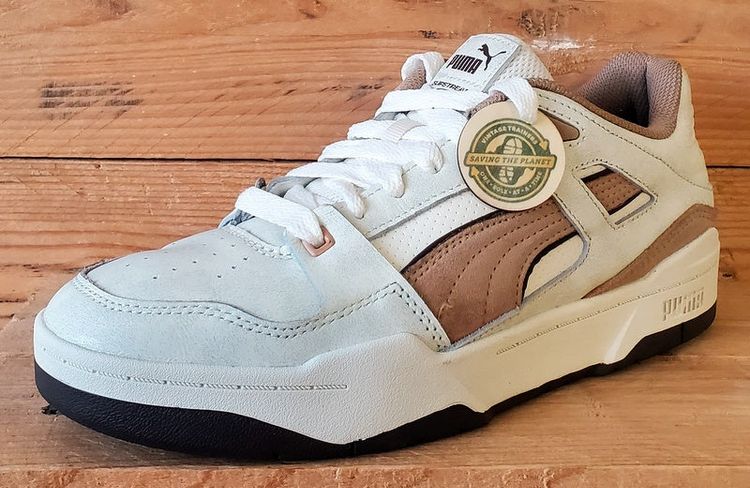 Puma Slipstream Low Leather Trainers UK6.5/US7.5/EU40 390059-03 Dusty Tan/White 13