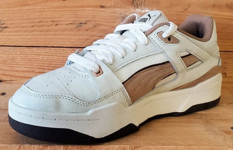 Puma Slipstream Low Leather Trainers UK6.5/US7.5/EU40 390059-03 Dusty Tan/White 3