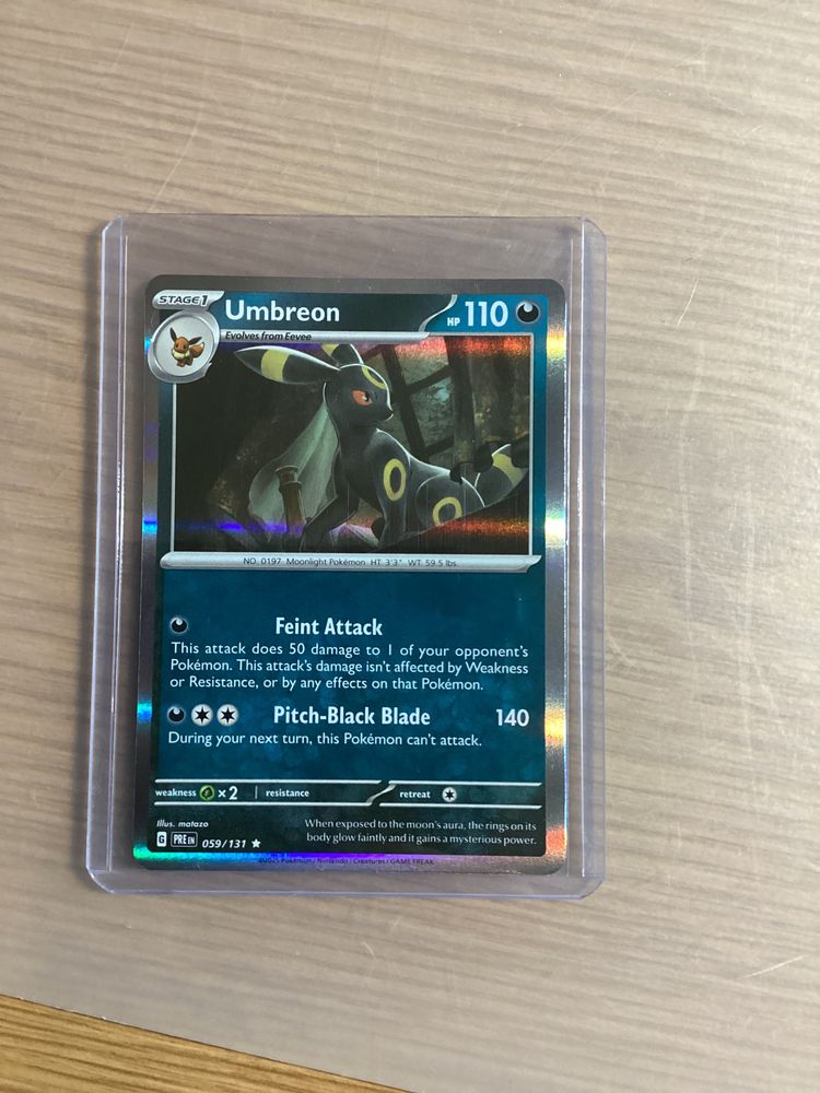 Umbreon Pokémon Trading Card
