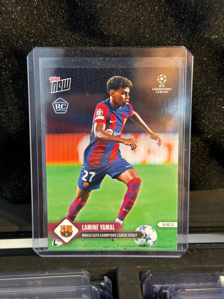 Topps Lamine Yamal rookie Topps Now #009 product image