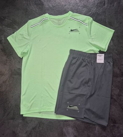 Nike Miler Tshirt And Shorts Set