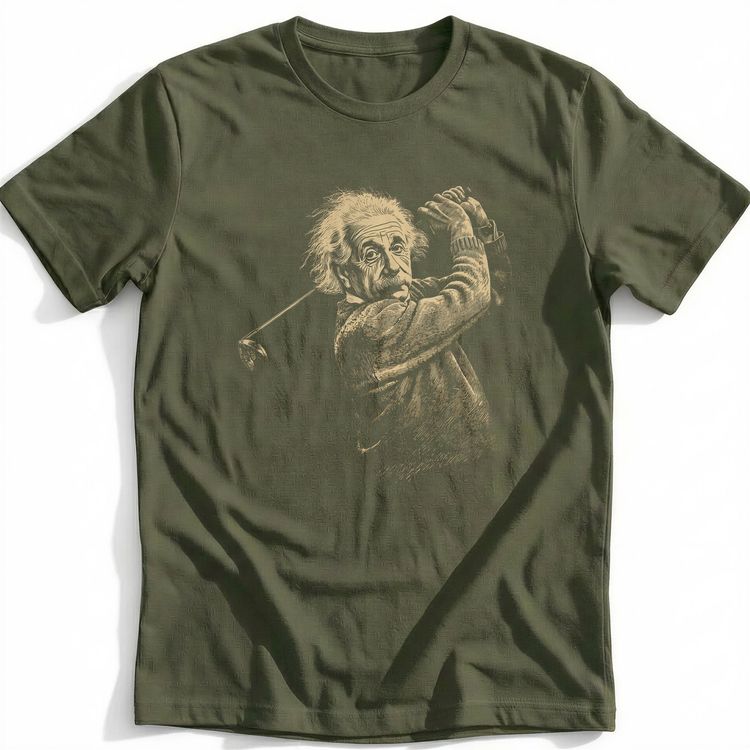 Einstein Teeing Off 6 T-Shirt AU image 2
