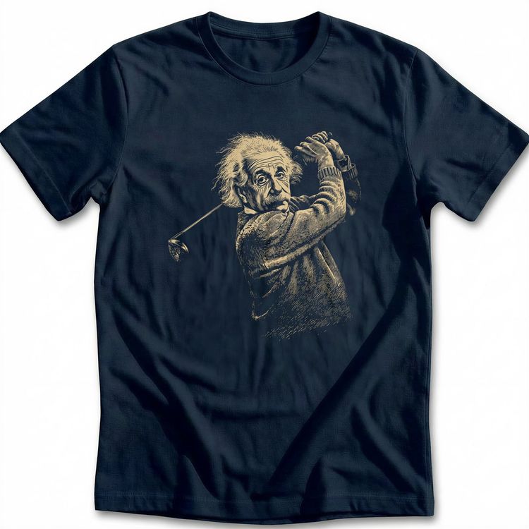 Einstein Teeing Off 6 T-Shirt AU image 1