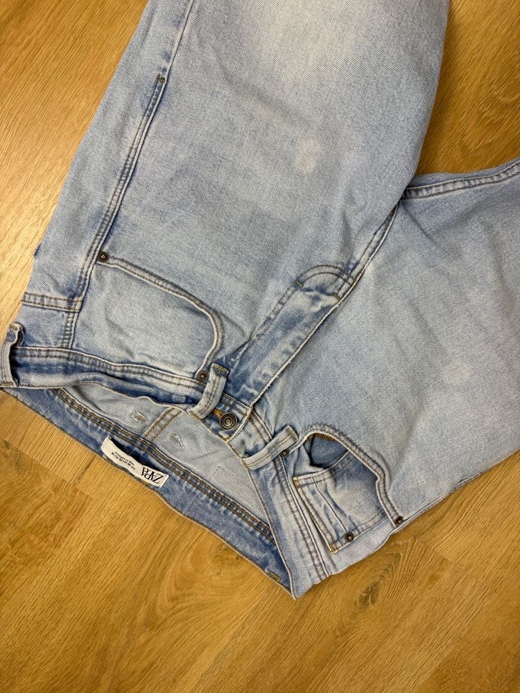 Zara Light Blue Denim Jeans 3