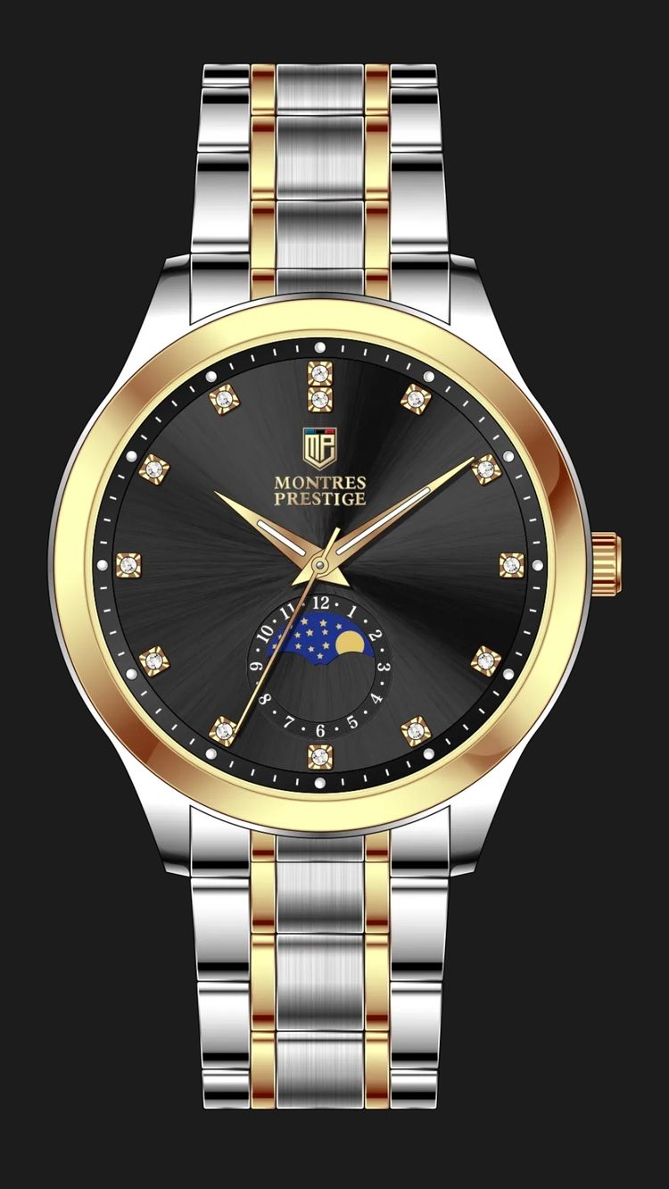 Montres Prestige x Invicta Two-Tone Mens Watch - MPW-0368