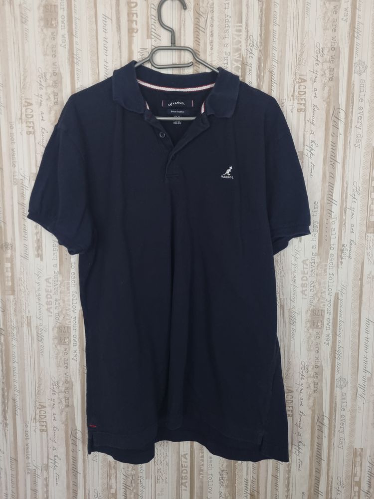 Kangol Navy Blue Polo Shirt