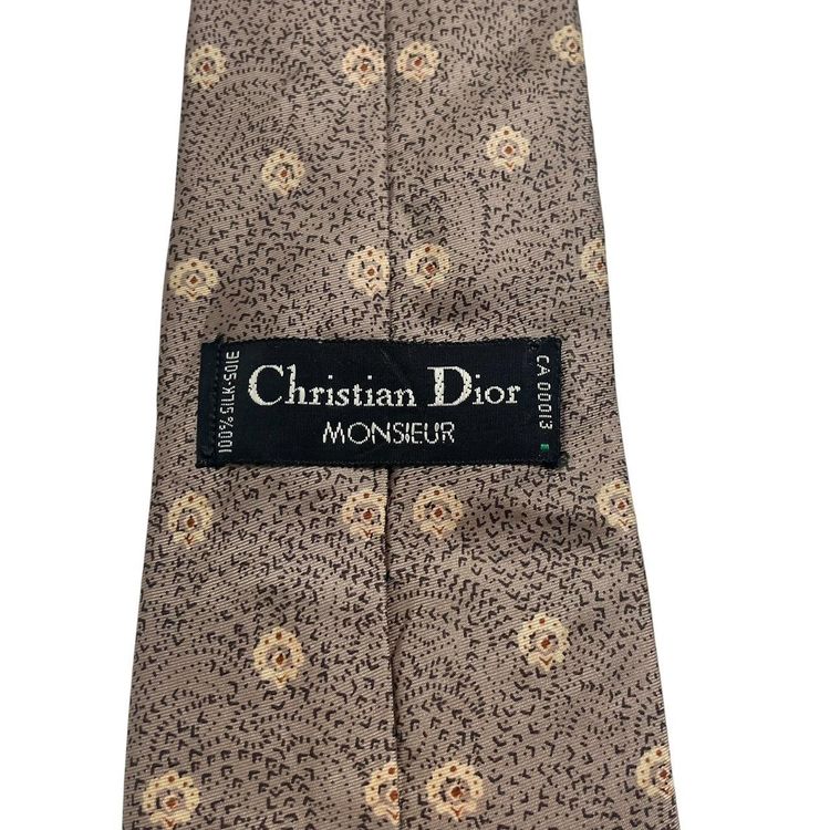 Vintage Christian Dior Silk Tie image 4