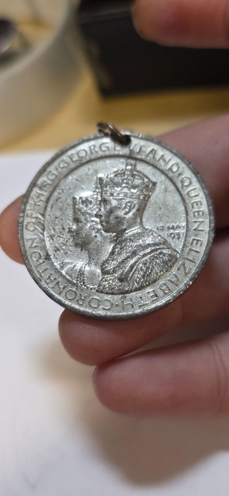Commemorative Medal With Ribbon £4 3