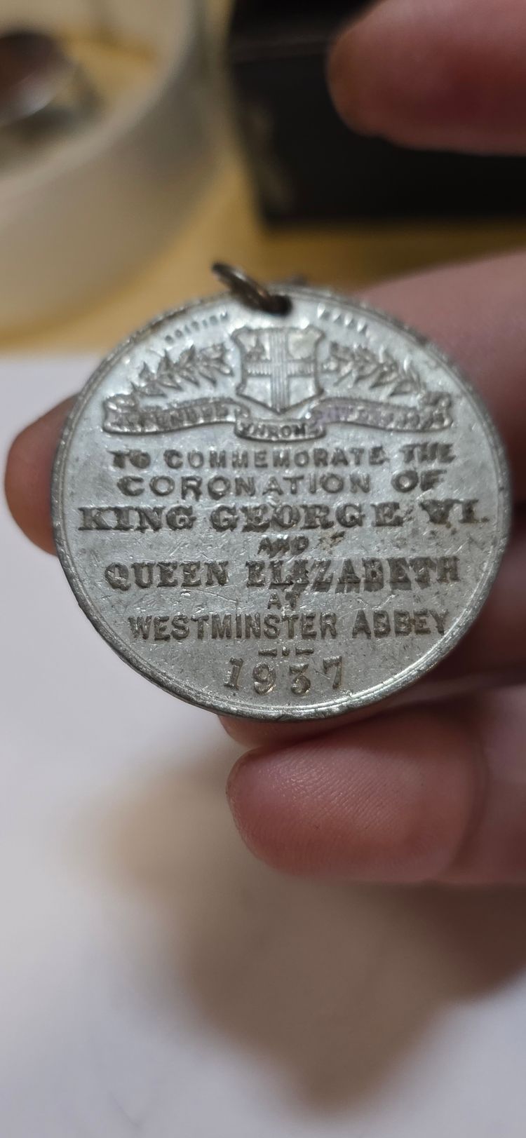 Commemorative Medal With Ribbon £4 7