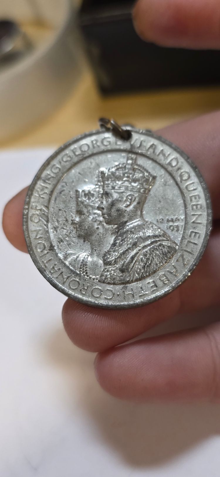 Commemorative Medal With Ribbon £4 4