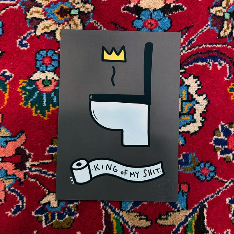 King on paper