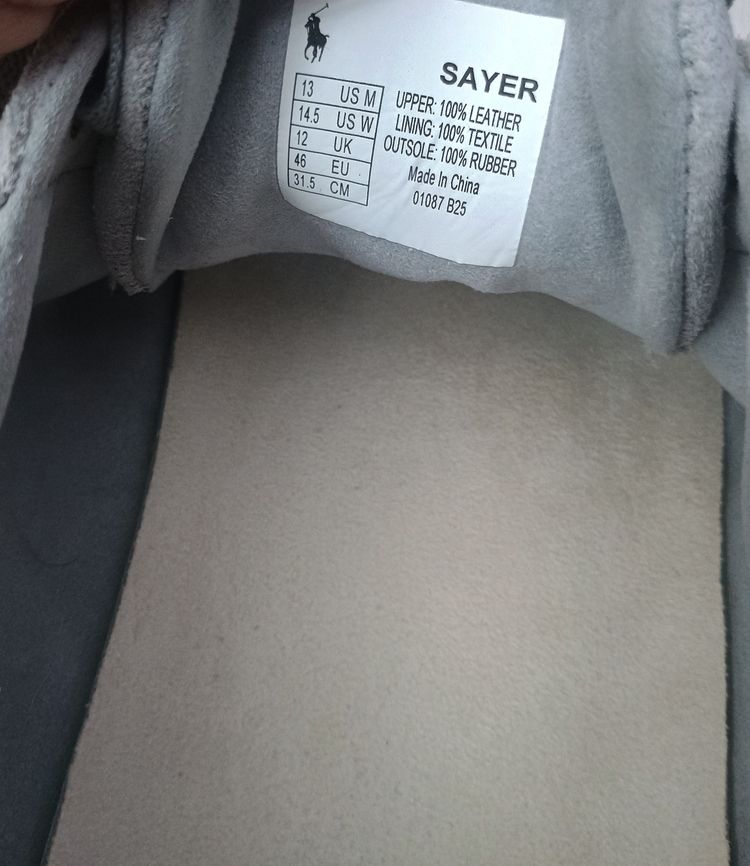 Sneakersy Szare Polo Ralph Lauren 5