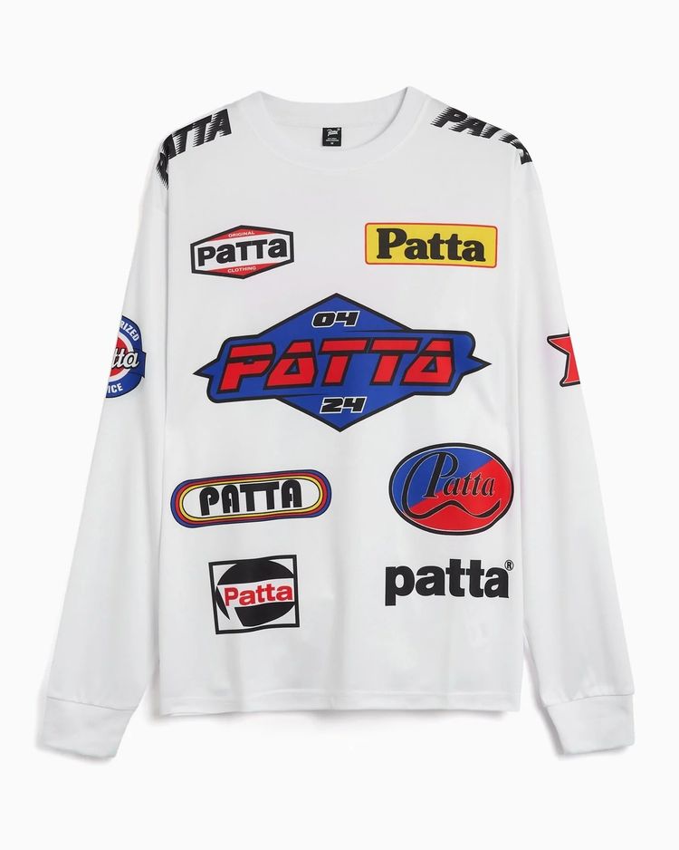 Patta Sponsor Jersey (White) image 1