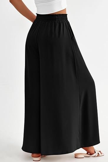 Black Wide-Leg Pants image 1