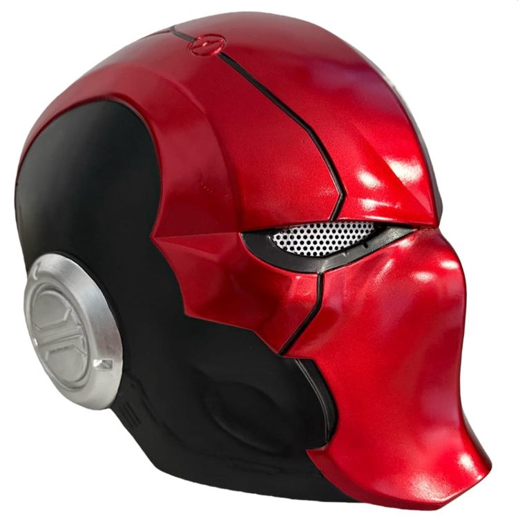 DC Batman Arkham Red Hood Resin Cosplay Helmet V5 4