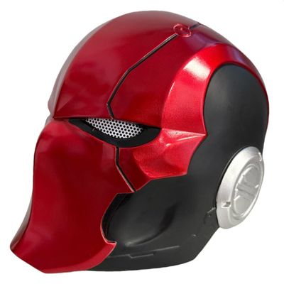 DC Batman Arkham Red Hood Resin Cosplay Helmet V5 7