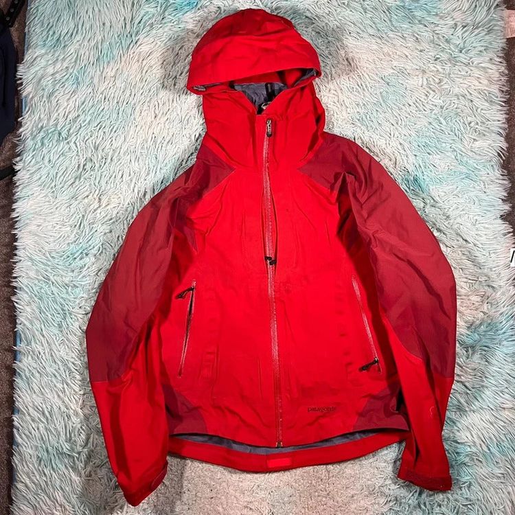 Red Patagonia Raincoat - Women’s Medium image 1