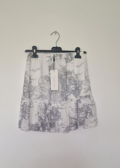 Flax & Rose Printed Skirt