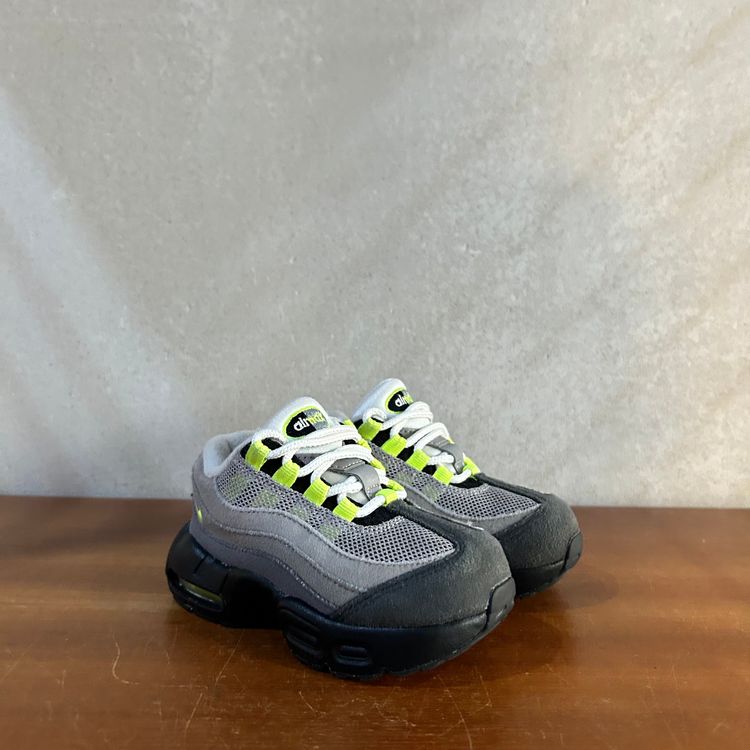KIDS Nike Air Max 95 (TD) | OG Neon | 905462050 | US 7C / UK 6.5 7