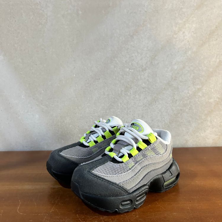 KIDS Nike Air Max 95 (TD) | OG Neon | 905462050 | US 7C / UK 6.5 2