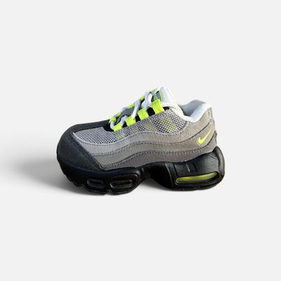 KIDS Nike Air Max 95 (TD) | OG Neon | 905462050 | US 7C / UK 6.5 1