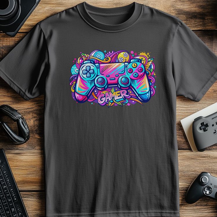 Gamer36 controller T-shirt image 1