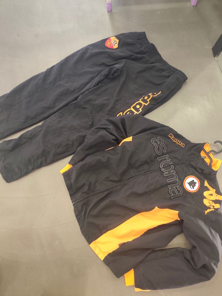 Kappa Kappa Black And Yellow Tracksuit Jacket And Pants product image