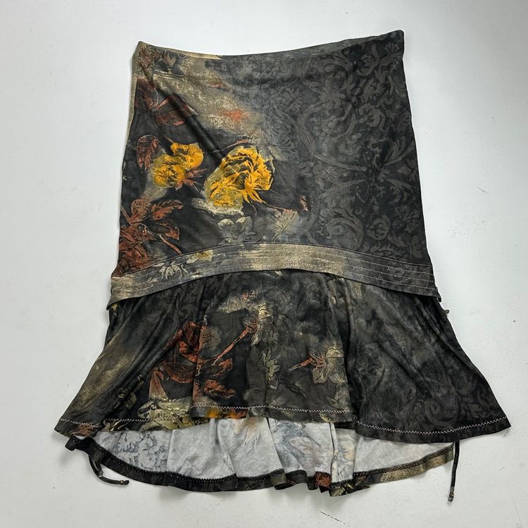 Roberto cavalli Floral Patterned Skirt