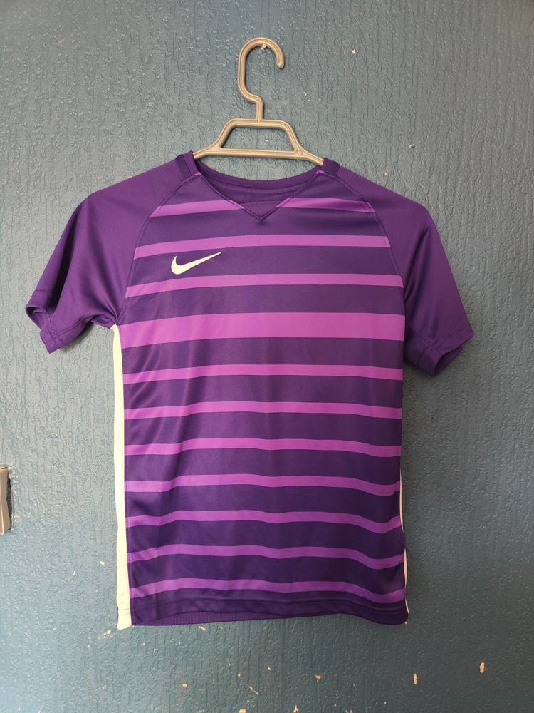 Nike Nike Purple Striped Sports Jersey product image