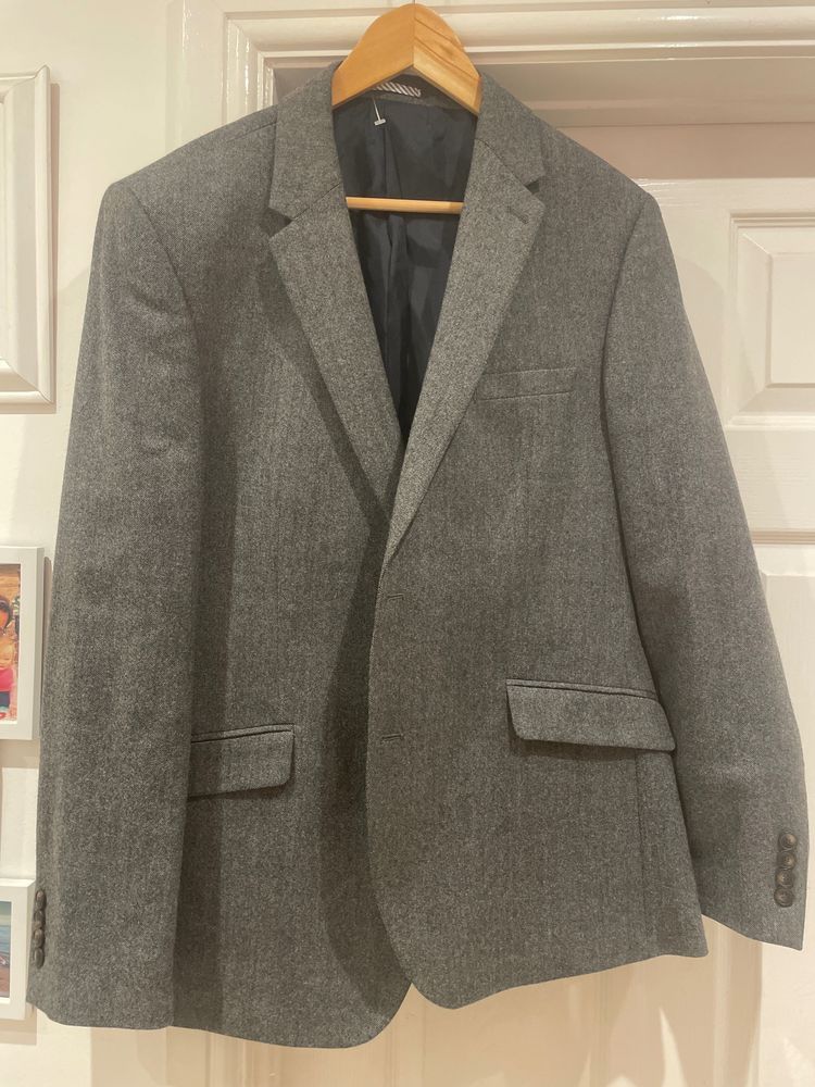 M&S Collection Tailored Grey Blazer