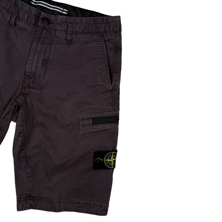 Immagine di Stone Island 2018 Burgundy Cargo Shorts - 29 7