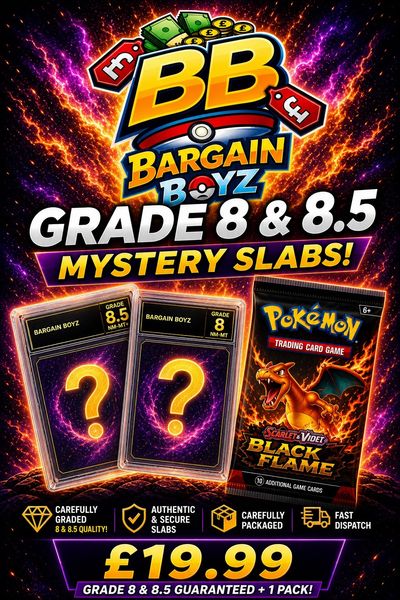 🔥 Grade 8 & 8.5 Mystery Slabs🔥 + 1 Pack