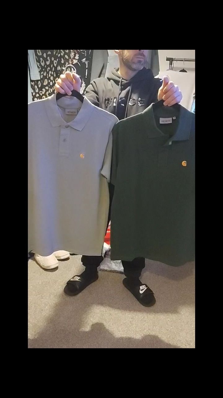 Carhartt x2 carhartt medium polo tops mens  product image