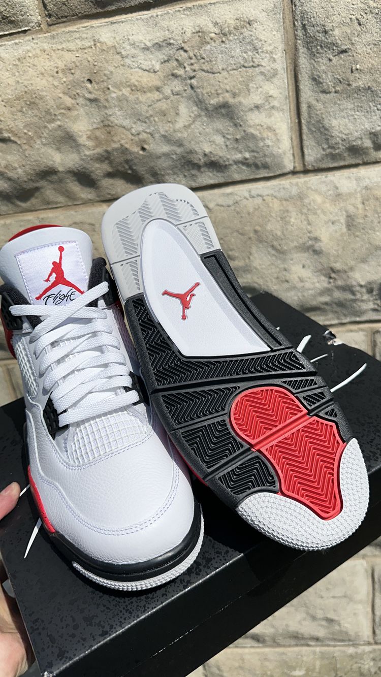 jordan 4 red cement
