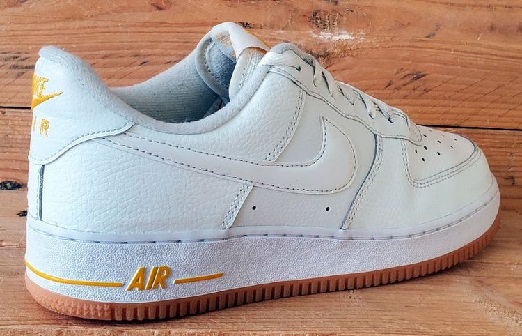 Nike Air Force 1 Low Leather Trainers UK6/US7/EU40 DZ4512-100 White/Uni/Gum image 12