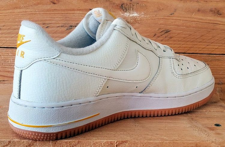 Nike Air Force 1 Low Leather Trainers UK6/US7/EU40 DZ4512-100 White/Uni/Gum image 2