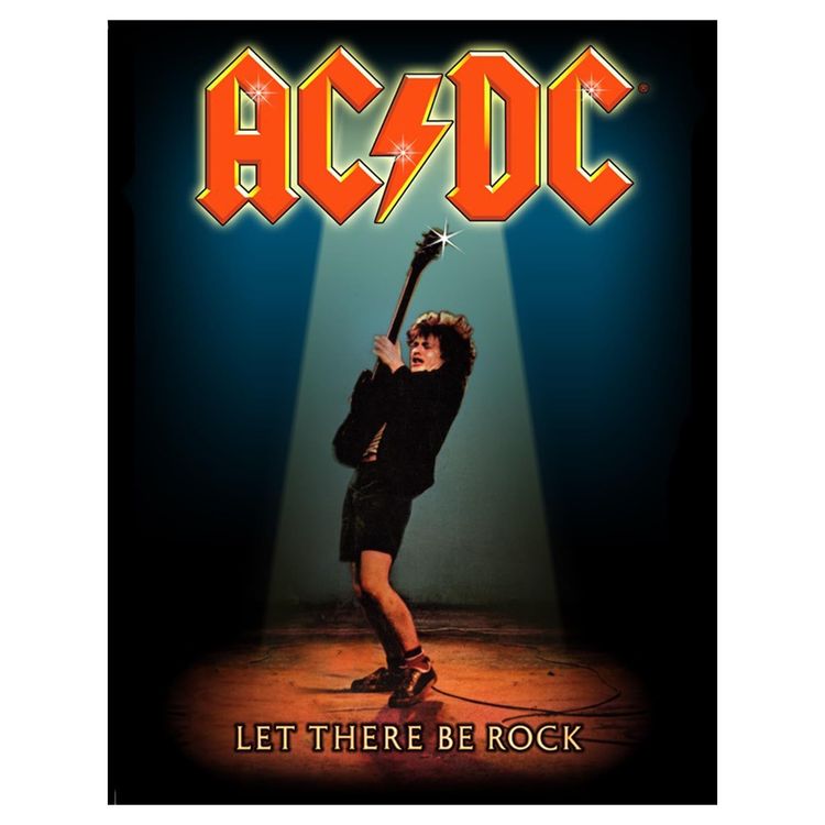 AC/DC Let There Be Rock Back Patch image 1