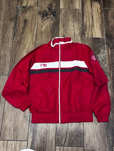 Frankie garage Red Jacket With Perugia A.C. Patch