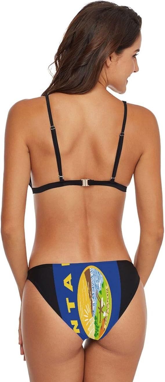 Immagine di Blue And Black Bikini Set 2