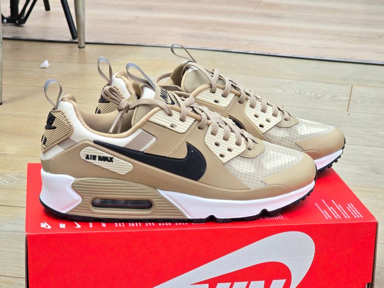 Nike Air Max 90 Drift Sneakers Size UK 7 ,8,9Nike Air Max 90 Drift Khaki Black IO1908-297 Trainers 🔥