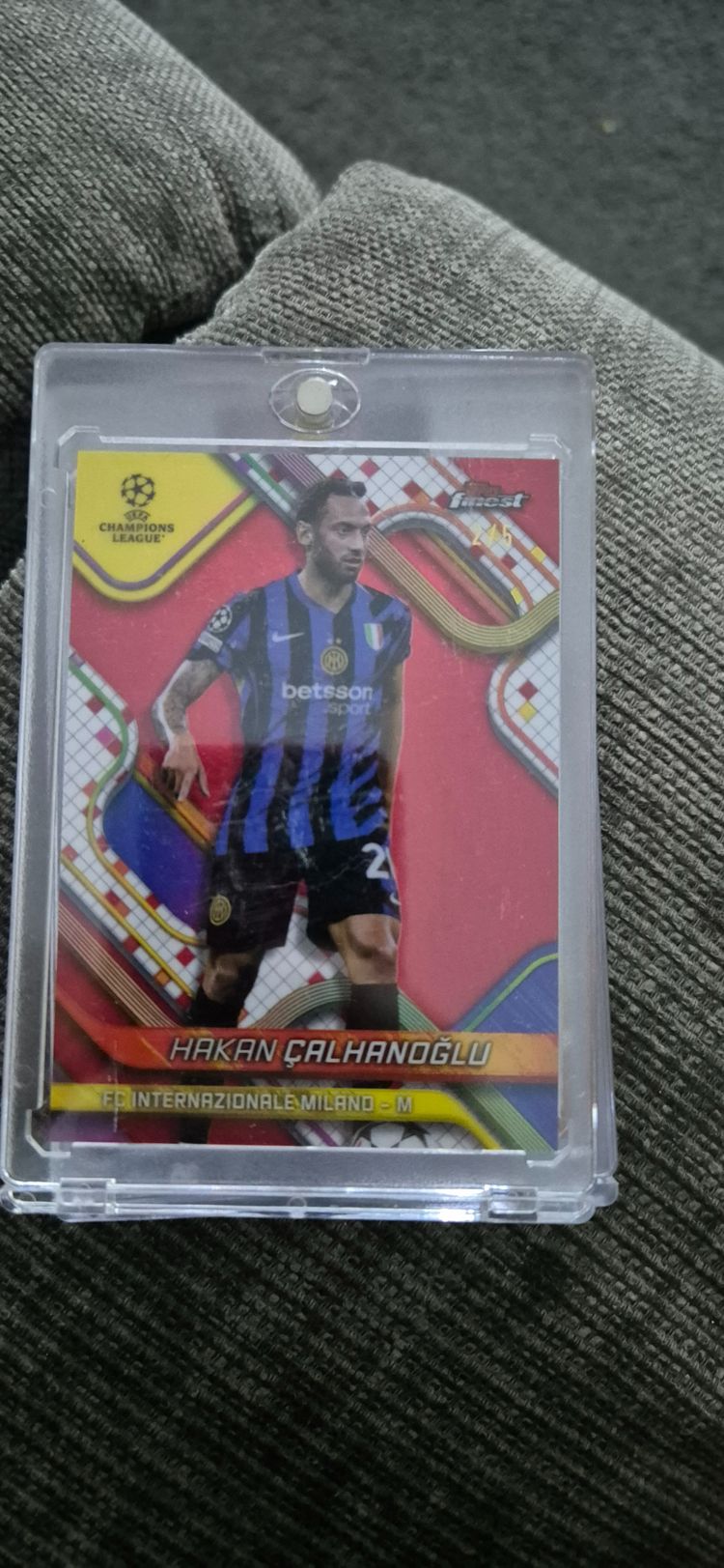 Other Hakan Calhanoglu Football Trading Card product image