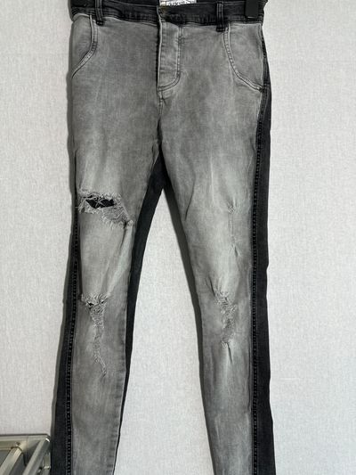 SikSilk 2 tone Ripped Jeans