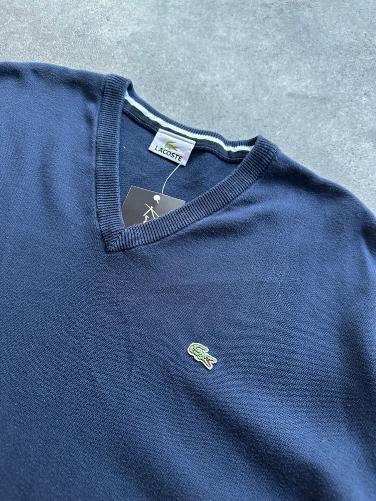 Lacoste Maglione Leggero / Navy Blue Sweater (XXL) obraz 2