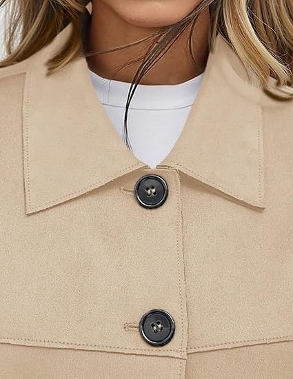 Beige Button-Up Jacket image 3